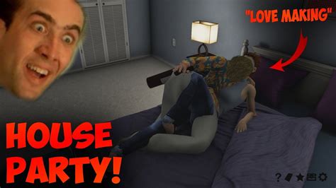 Showing 1-32 of 1895. 70:12. House Party All Sex Scenes (straight) Male Protagonist. NaughtyGaming. 527K views. 88%. 1:51. House Party - porno game - Amy and Brittney and Female Character Threesome. 
